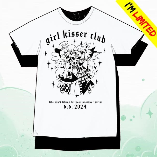 Double Dog Merch Girl Kisser Club T-Shirt, Hoodie, Tank Top, Sweater And Long Sleeve T-Shirt