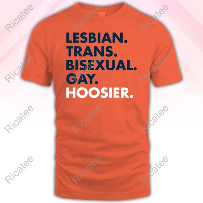 Lesbian Trans Bisexual Gay Hoosier Long Sleeve T Shirt