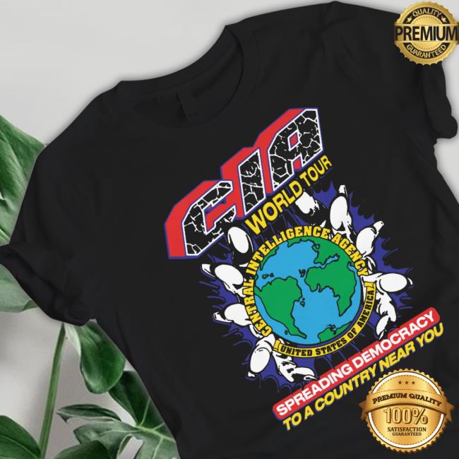 Cia World Tour Spreading Democracy To A Country Near You Long Sleeve T Shirt