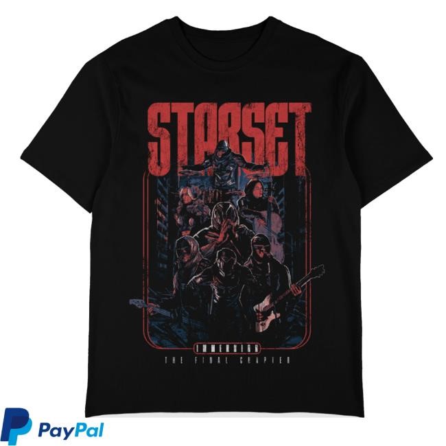 Starsetonline Uk-Eu Immersion Band Tour T-Shirt, Hoodie, Tank Top, Sweater And Long Sleeve T-Shirt