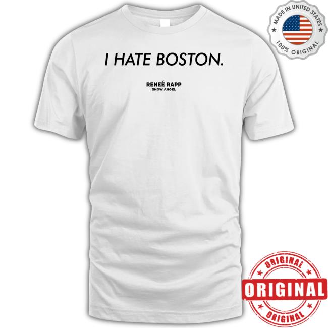 Best I Hate Boston Renee Rapp Snow Angel Hoodie
