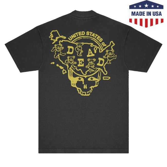 Grateful Dead Merch Maryland United States Of Dead Shirts