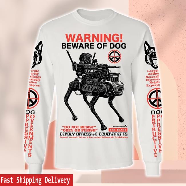 Trending Deathtraitors Merch Store Beware Of Dog New Shirt Deathtraitors Shop