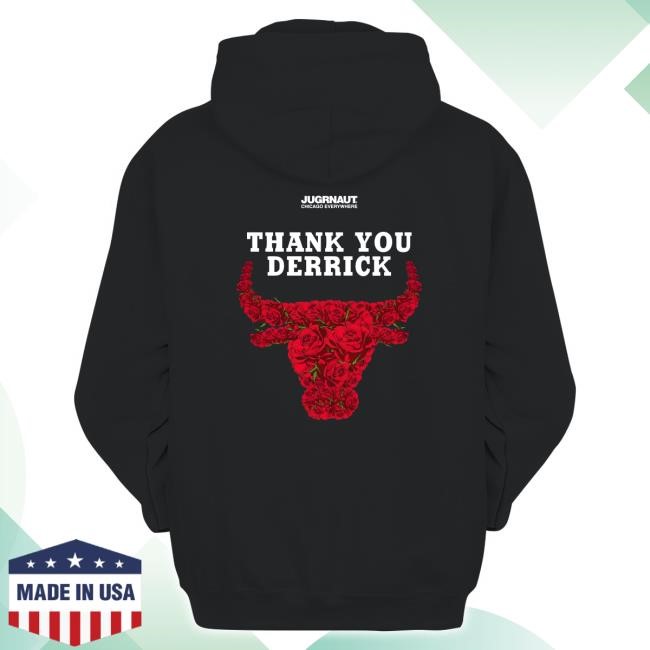 Jugrnaut Thank You Derrick Rose Crib Long Sleeve Shirt Derrick Rose Hooded Sweatshirt