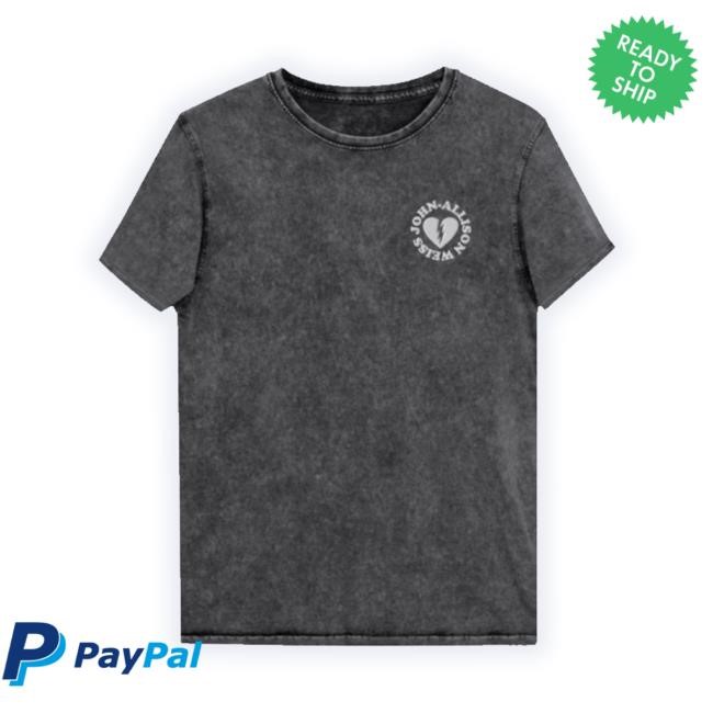 Lowerkeymusic Store Embroidered Heartbolt T-Shirt