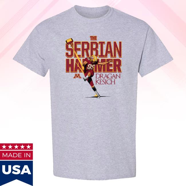 Minnesota Ncaa Football Dragan Kesich Caricature Shirt
