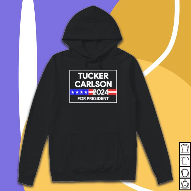 Tucker Carlson 2024 For President Shirt