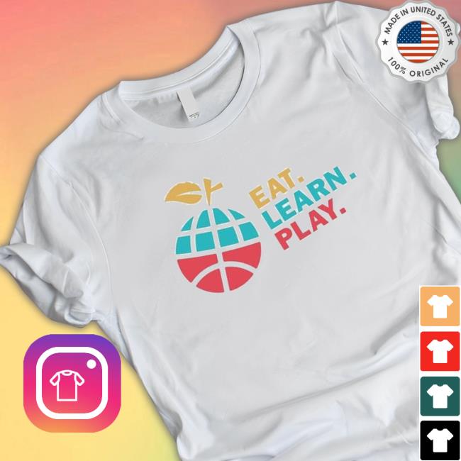 Official Eat Learn Play T-Shirt