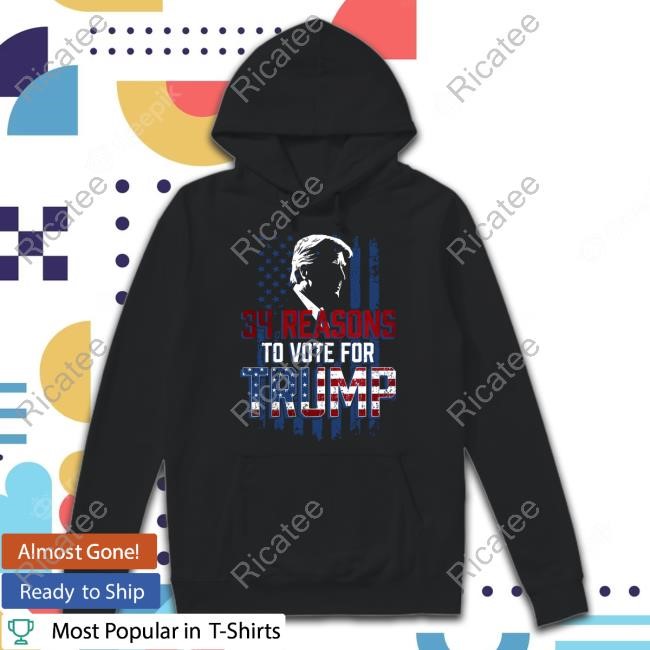 W_Terrence 34 Reasons To Vote For Donald Trump Tee