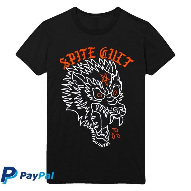 Spite Cult Merch Wolf Hooded Sweatshirt
