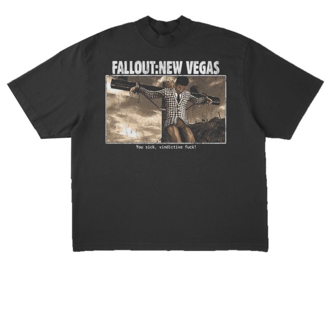 Fallout New Vegas Sick And Vindictive Youth T Shirt Fallout New Vegas Sick And Vindictive Tank Top