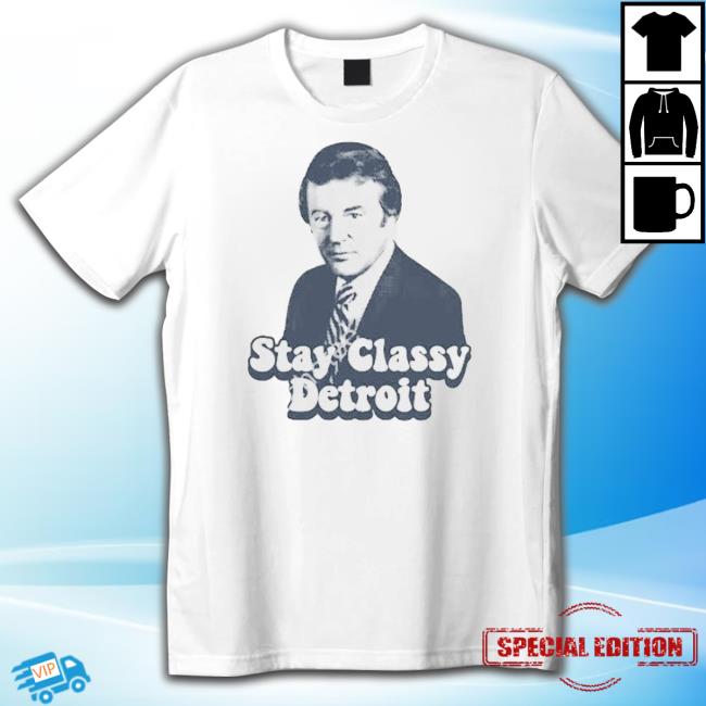 Ryan Ermanni Bill Bonds Stay Classy Detroit T-Shirt