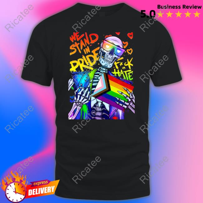 Gh0st Arcade We Stand In Pride Shirts
