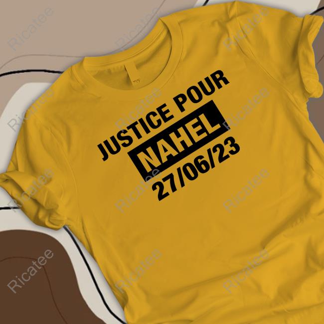 Justice Pour Nahel 27-06-23 Hooded Sweatshirt