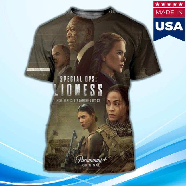 New Tv Show Alert Special Ops Lioness All Over Print Sweaters