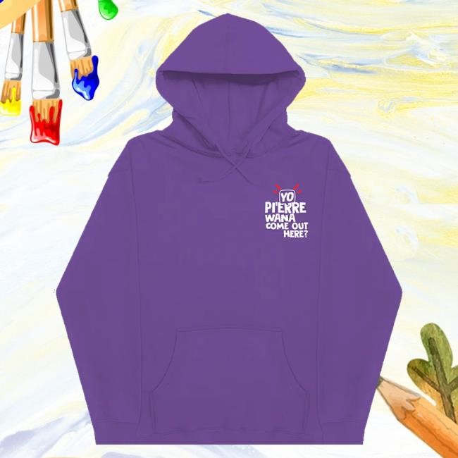 Official Interscope Merch Store Yo Pi'erre Purple Bubble Tee