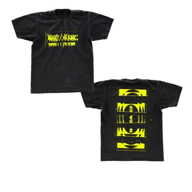 The 1975 Merch Store Shop Yeah I Know Repeat Shirt