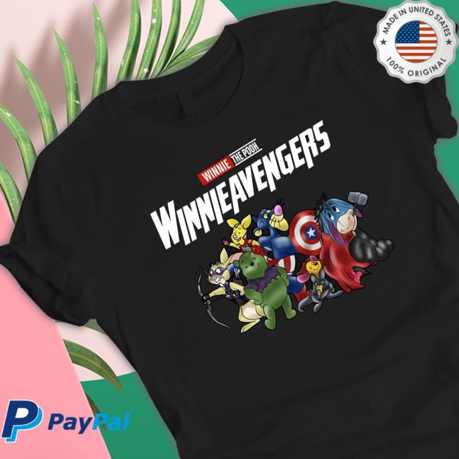 Design New Winnie The Pooh Winnie Avengers shirt