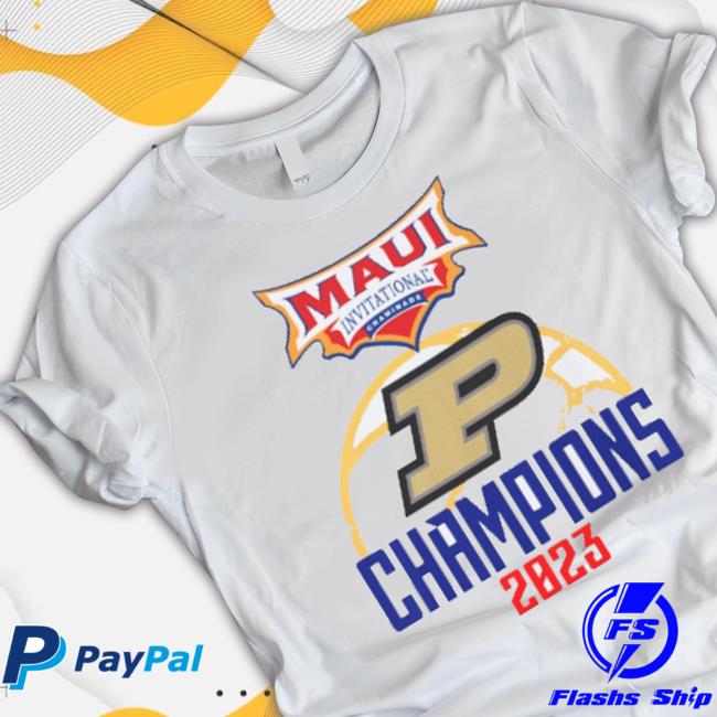 Trending Purdue Maui Invitational Shirt Sweatshirt Hoodie Purdue Vs Marquette Maui Invitational Championship Tournament Sweaters Basketball 2023 Gift