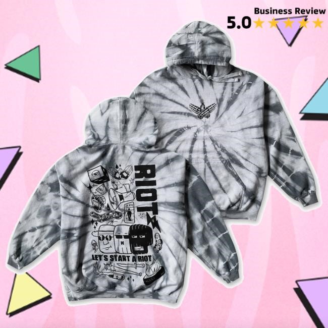 Kt8 Merch Riot Street Riot Tie Dye Pullover T-Shirt