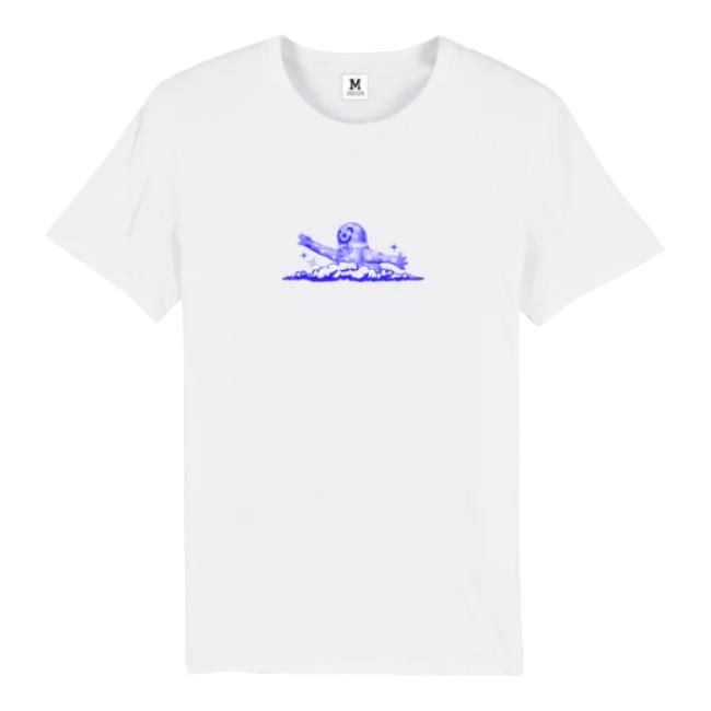 Original Blobby White Hoodie By Family Store