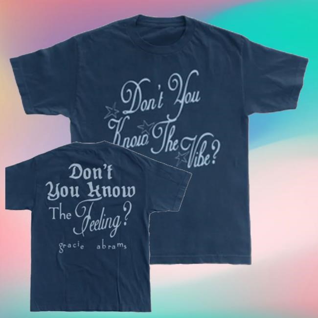 Ziggo Dome Merch Shop Store Official Navy Don't You Know The Vibe T Shirts