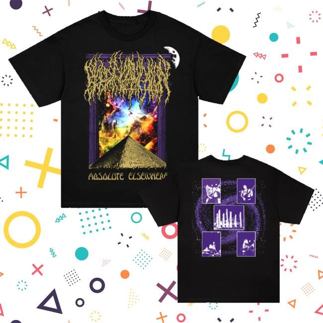 Official Blood Incantation Merch Into The Stargate Sweaters Black Trending Blood Incantation Merch Into The Stargate T-Shirt Black