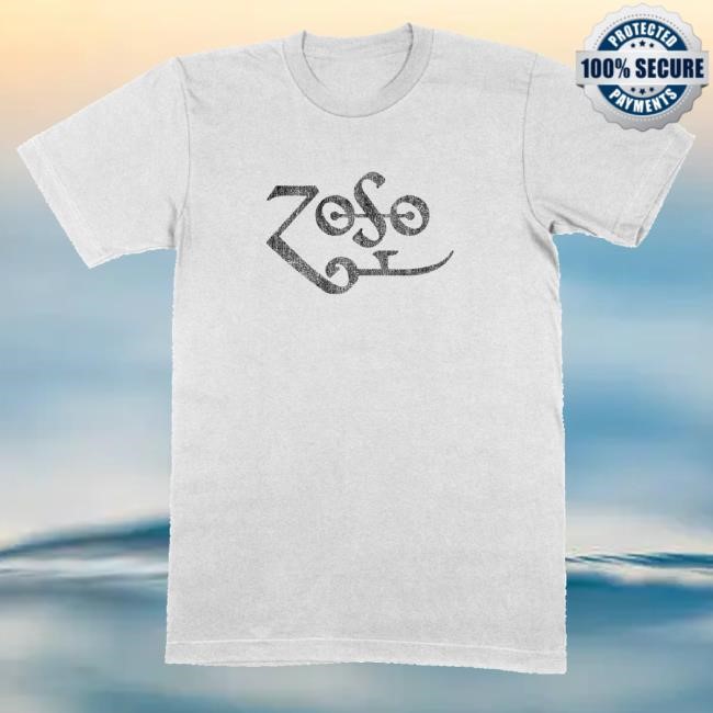 Jimmy Page Shop Vintage Zoso T-Shirt White