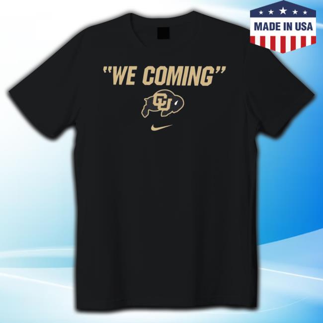 Official Coach Prime Colorado Buffaloes We Coming Performance Hoodie