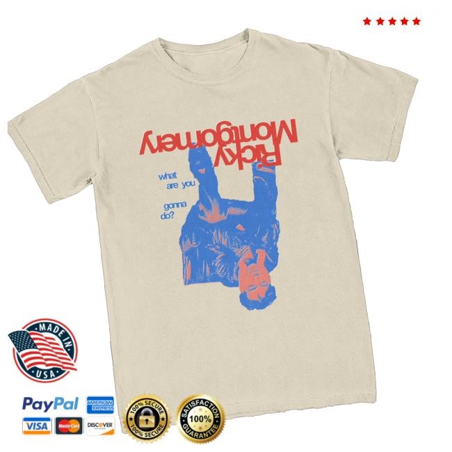 Trending Ricky Montgomery Merch Store Upside Down Tee Shirt