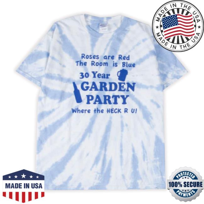 Trending New Minden Blue Room Garden Party Tie Dye Unisex Sweatshirt