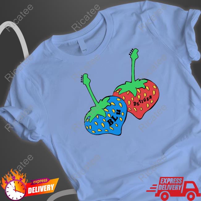 Strawberry Blu Detiger Hoodie Bludetiger Store