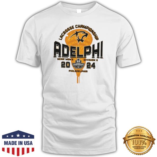 Original Adelphi Panthers 2024 Ncaa Division Ii Men’S Lacrosse Championship Hoodie Sweatshirt