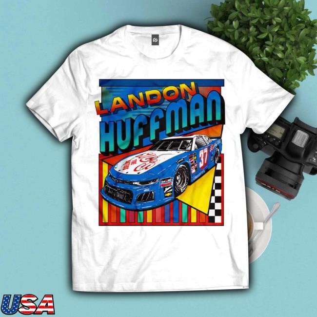 Grassrootsglobal Shop 2024 Landon Huffman Cars Tour Throwback Tee