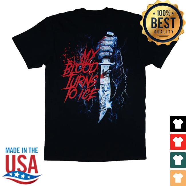 Lorna Shore Slasher My Blood Turns To Ice Shirts Lorna Shore Merch Store Shop Lorna Shore Slasher
