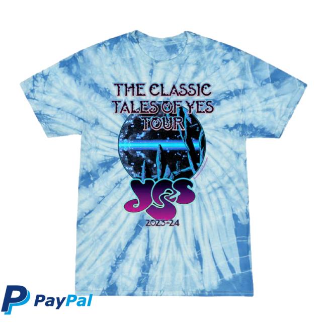 Original Yes Official Merch Store Yes Official Store Tales Of Yes 2023 Tie Dye Tour TankTop Yesofficial Shop
