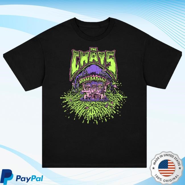 Official The Chats Merch Store Shark Attack T-Shirt (Black) Sweatshirt