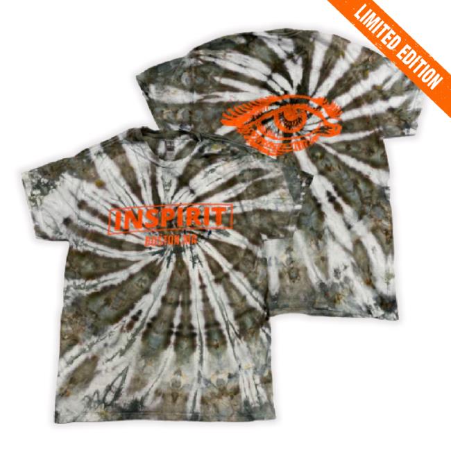 Inspirit - Eye Green/Blue Spiral Tie Dye t-shirt, hoodie, tank top, sweater and long sleeve t-shirt