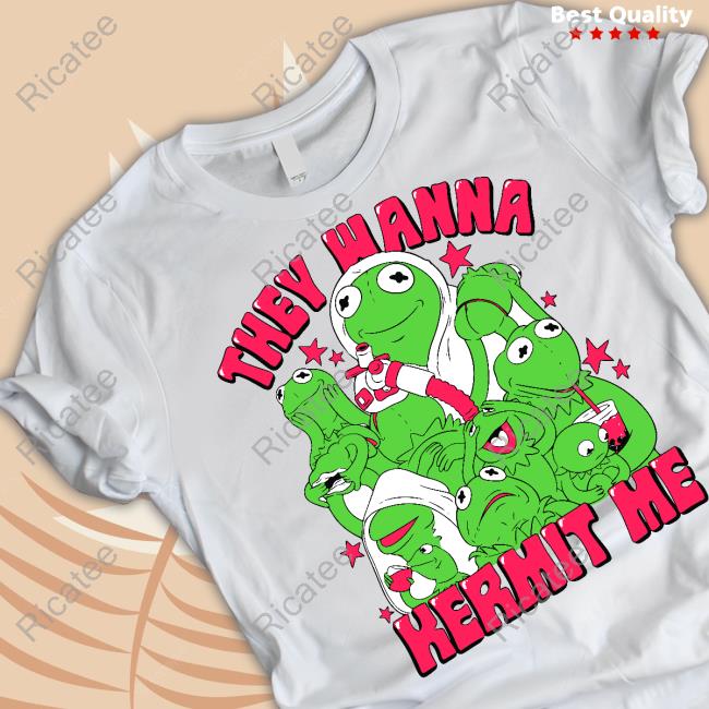 They Wanna Kermit Me Long Sleeve Tee Shirt Ghoulshack Store