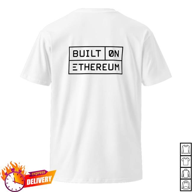 Community Merch Shop Store Official Built On Ethereum Long Sleeve T Shirt Community Official Built On Ethereum T Shirts