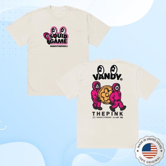 Official Squid Game Merch Squid Game X Vandythepink Soldiers Oversized Shirt