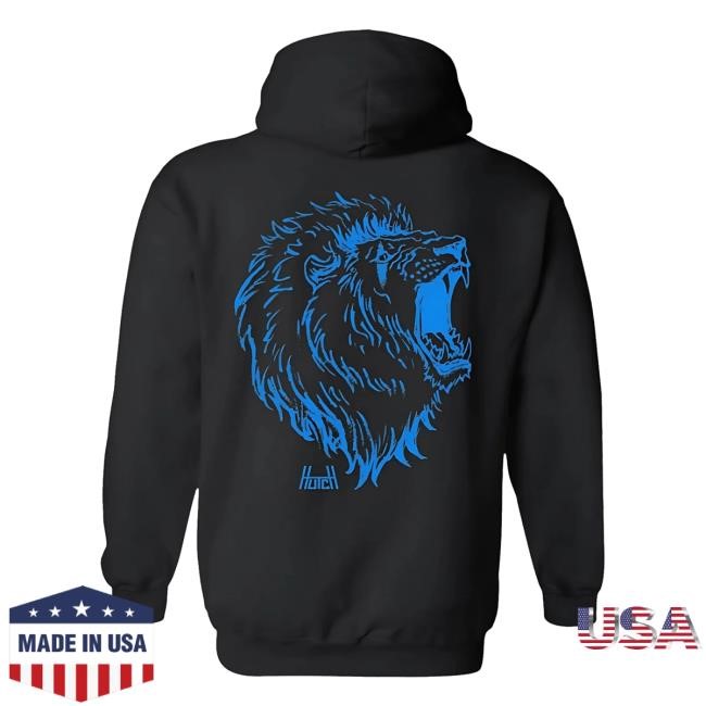 Official The House Of Hutch Merch Gritty Hoodie - Black Tee