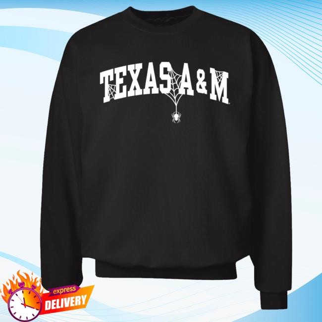 The Warehouse Acc Merch Spider Web Arch Crew - Black Shirts
