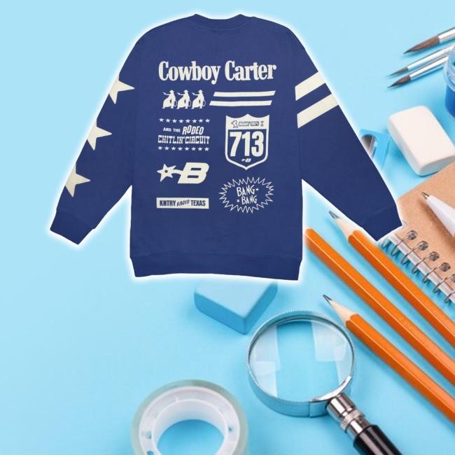 Beyonce Merch Cowboy Carter Fleece Crewneck Beyonce Merch Cowboy Carter Fleece Crewneck