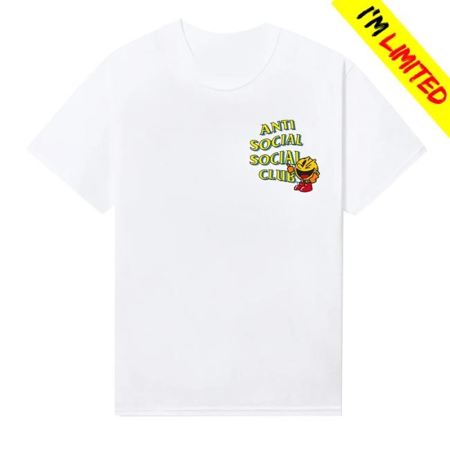 Anti Social Social Club Merch Shop Store Assc X Pac-Man Run Run Hoodie, Sweatshirt