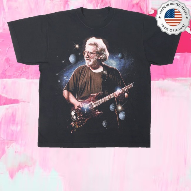 Jerry Garcia Space Black Youth T Shirt
