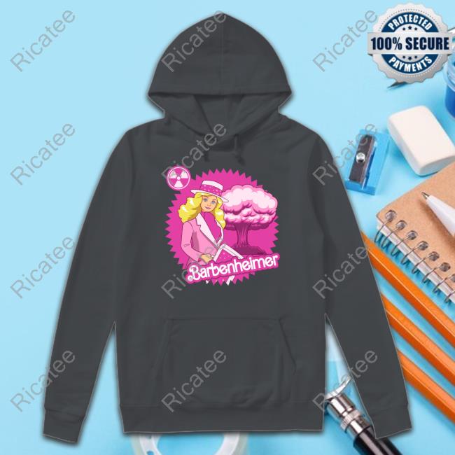Teefury Barbenheimer Boom Sweatshirt Teefury Merch Barbenheimer Boom Hoodie Sweatshirt