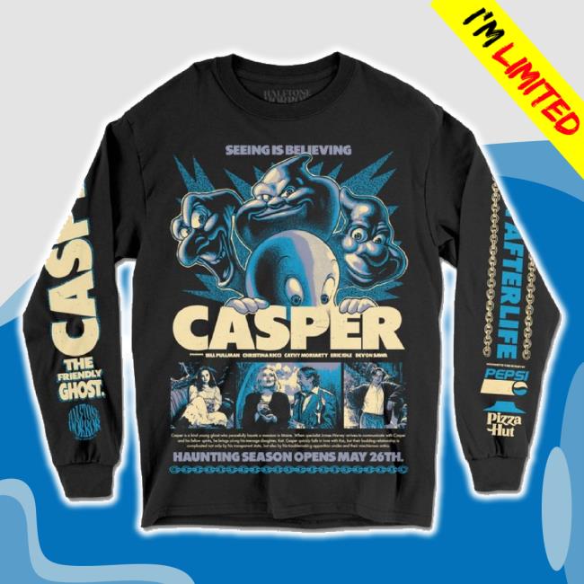 Trending Casper Sweatshirt Halftonehorror Shop