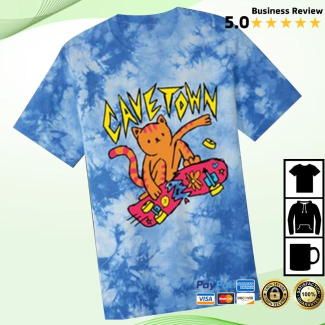 Cavetown Merch Store Shop Skate Cat Unisex Sweatshirt Sky Blue