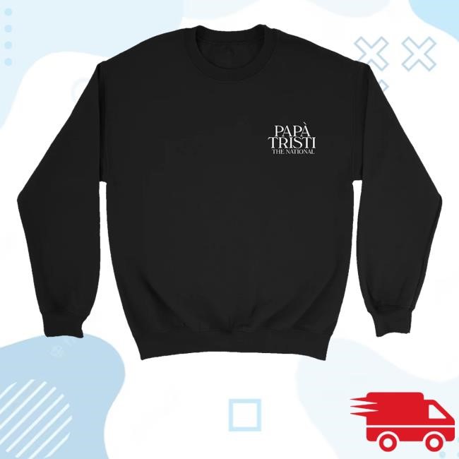 Americanmary Merch Papa Tristi Long Sleeve T Shirt
